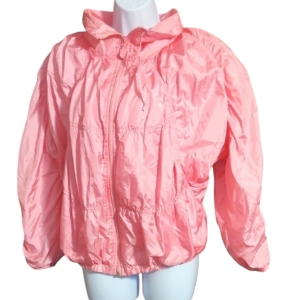 Adidas Pink Puffer Jacket - Picture 2 of 6